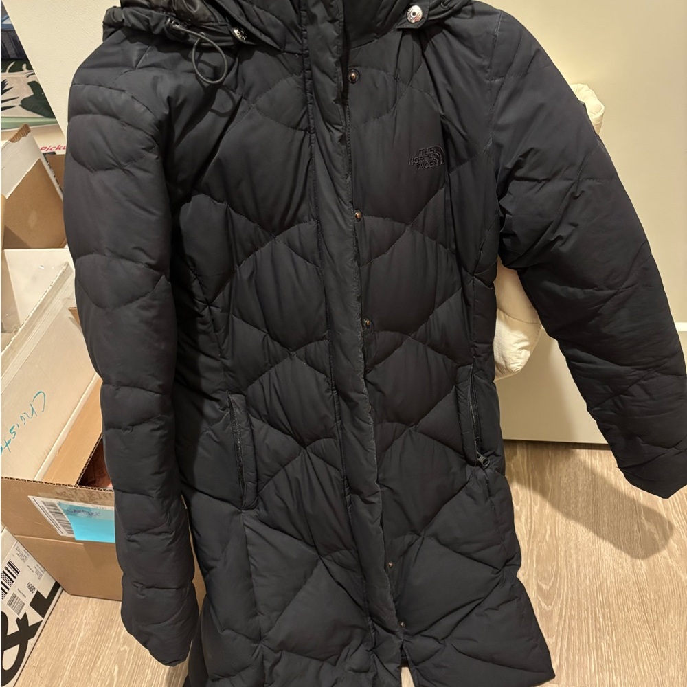The North Face Black Miss Metro Parka with Hood